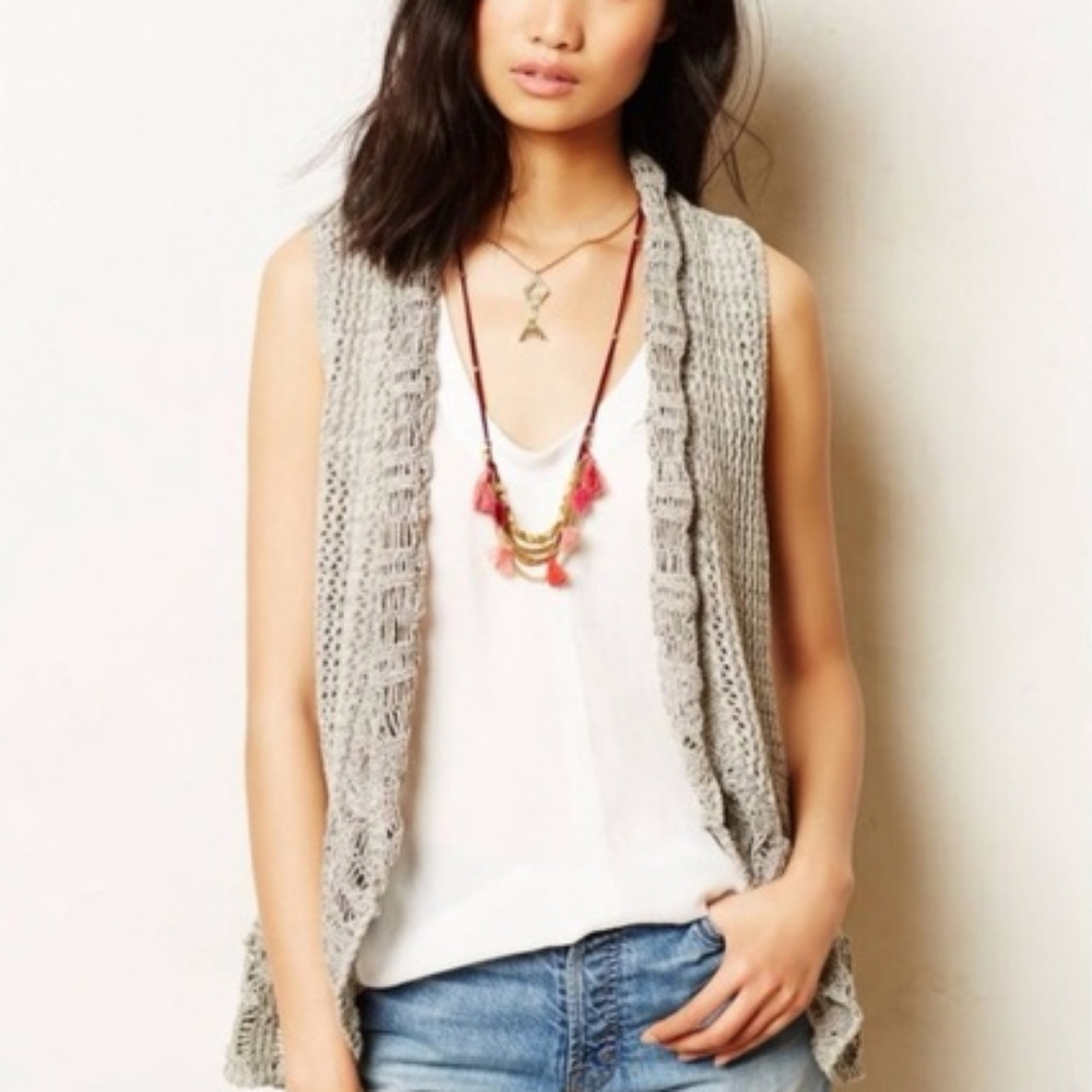 ANTHROPOLOGIE | SLIP STICH VEST